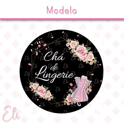 Adesivos Personalizados X Ch De Lingerie Elo