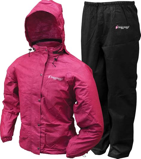 frogg toggs womens classic  purpose waterproof breathable rain suit
