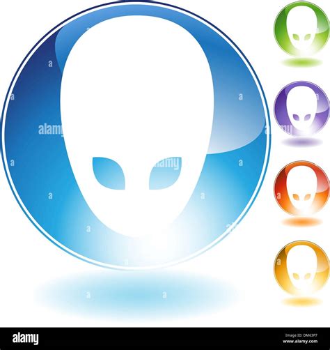 orange alien stock vector images alamy