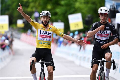 Tour De Suisse Un Autre 1 2 Pour UAE Team Emirates Alors Qu Adam