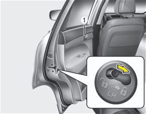 Door Locks Features Of Your Vehicle Kia Sorento Owners Manual Kia