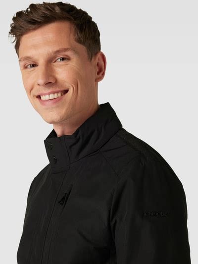 Geox Jacke Mit Stehkragen Modell Betweener Black Online Kaufen