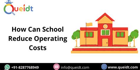How Can School Reduce Operating Costs