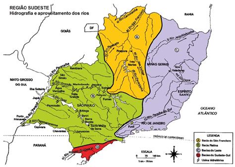 Região Sudeste aspectos físicos