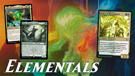 Omnath Elementals With Voice Of Resurgence Mtg Arena Explorer