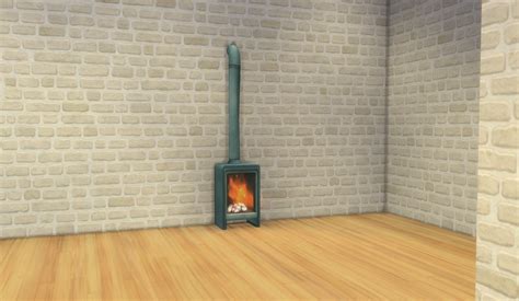 GM-The Modern Industrial Fireplace-modified - Screenshots - The Sims 4 ...