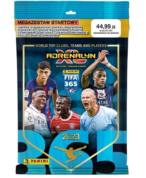 Fifa 365 Adrenalyn XL 2023 Mega Zestaw Startowy Panini Neduo Pl