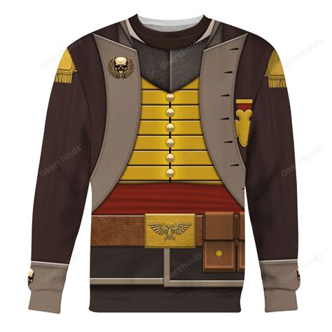 Warhammer Death Korps Of Krieg Commissar Costume Cosplay Hoodie Swea