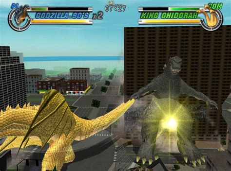 Godzilla Destroy All Monsters Melee Gamecube 054 The King Of Grabs