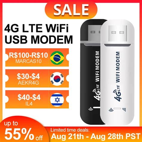 Permanence routeur sans fil 4G clé modem USB 150Mbps carte SIM mobile