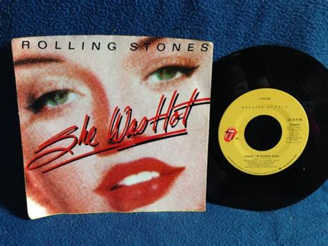 RARE Vintage Rolling Stones She Was Hot Think By Sweetleafvinyl
