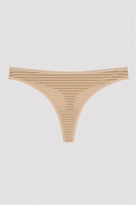 Bej deschis Thong Nude Colors Chiloți Penti Romania