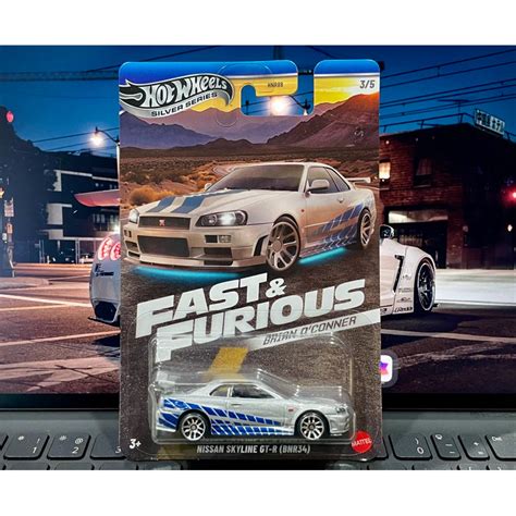 Hot Wheels Fast And Furious Brian O Conner Shopee Malaysia