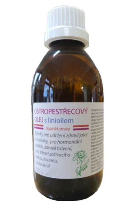 Dědek kořenář Ostropestřecový olej se lnem OOL 100 ml (Silybum marianum)