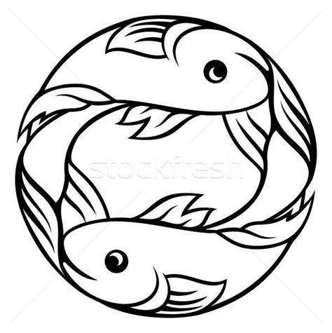 Pisces Fish Drawing | Free download on ClipArtMag