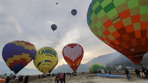 International Hot Air Balloon Festival Takes Off In Pokhara