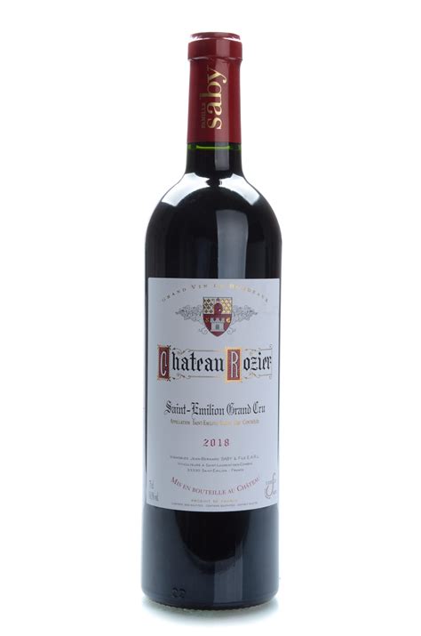chateau rozier st emilion grand cru  le grain noble