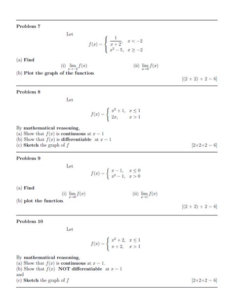 Solved Problem 7 Let F X {x 21 X2−5 X