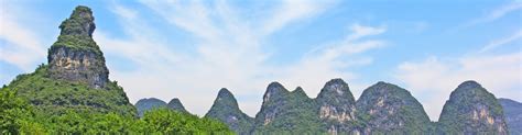 Guilin Mountains - the Top Beautiful Hills in Guilin with Elegant Shape