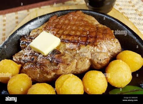 japanese pork steak stock photo alamy