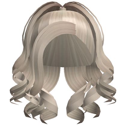Y K Half Up Popular Hair In Ash Blonde Roblox
