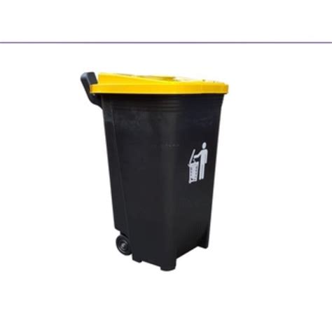 Trash Bin 80L OROCAN Can With Wheels And Lock Basurahan Garbage Bin