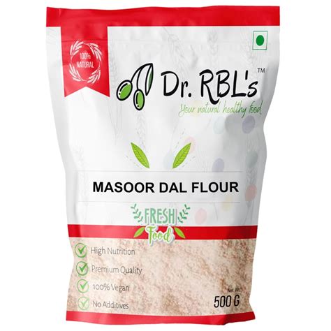 Dr Rbls Masoor Dal Flour Red Lentil Powder Masoor Dal Ka Atta