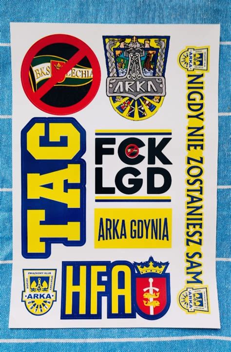 Vlepki Naklejki Arka Gdynia Arkusz Lublin Kup Teraz Na Allegro Lokalnie