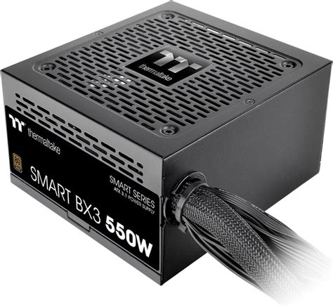 Блок питания Thermaltake Smart BX3 Bronze 550W (PS-SPD-0550NNFABK-3 ...