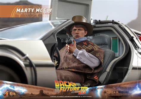 Cowboy Marty McFly Arrives With Hot Toys Back To The Future Part III