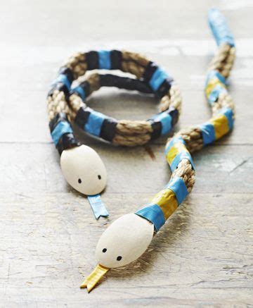 DIY Rope Snake Craft | Project kid