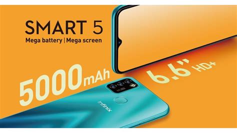 News Infinix Smart 5 Resmi Kapasitas Baterai 5000mah Cuma Sejutaan