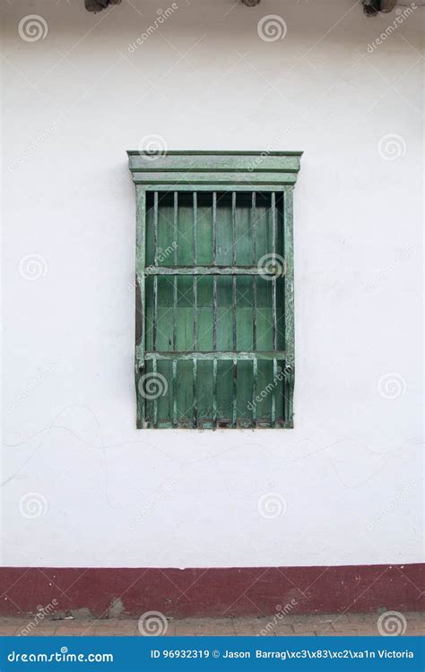 Peasant Village Window Stock Image Image Of Wall Closed 96932319