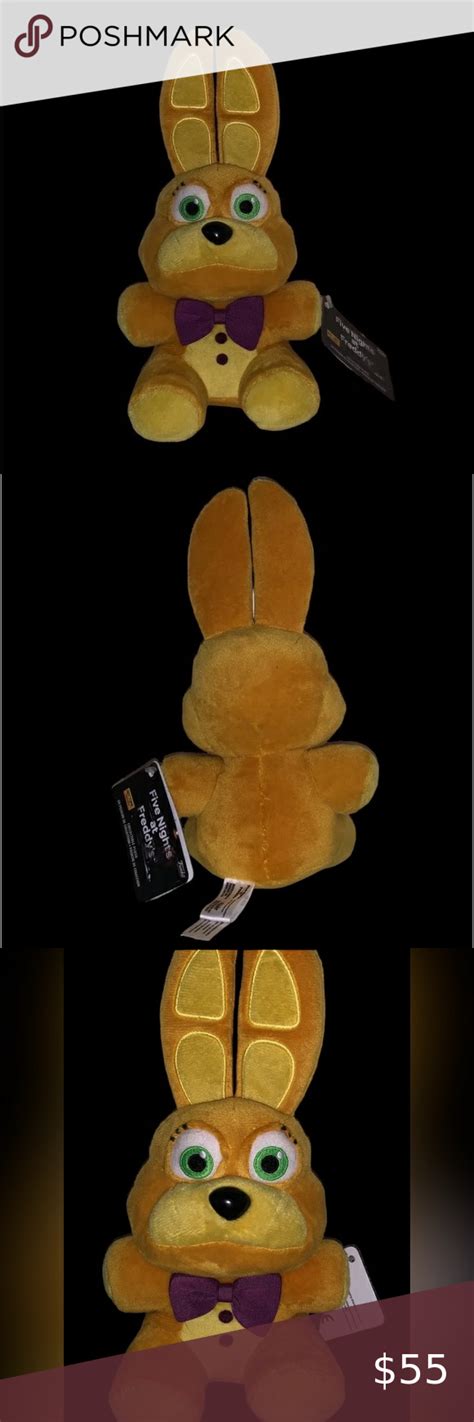 NEW FNAF VAULTED Hot Topic Exclusive Spring Bonnie Funko Plush W All Tags