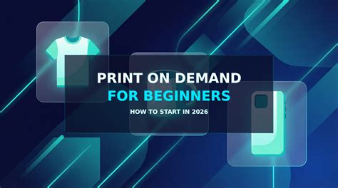 Print On Demand For Beginners 2026