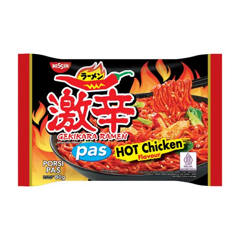 GEKIKARA RAMEN Pas Hot Chicken Nissin Foods Indonesia