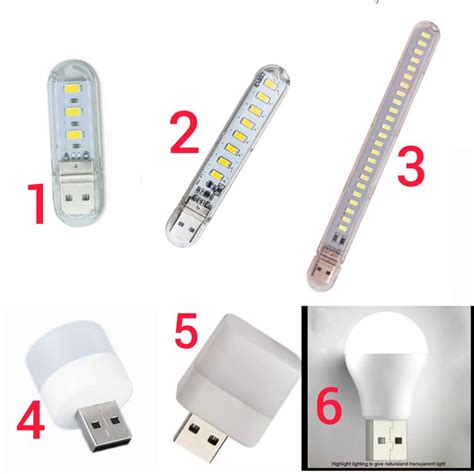 Светодиодная лампа юсб usb фонарь диод светильник ночник лед led — цена ...