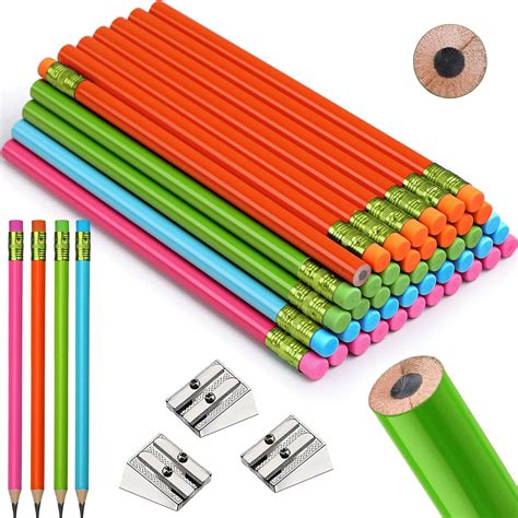 Amazon.com : Fainne 48 Pcs Fat Pencils Jumbo Big Thick Large Pencils