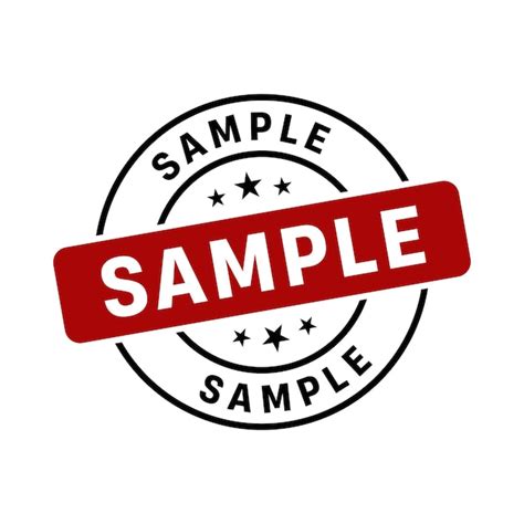 premium vector sample stampsample  sign