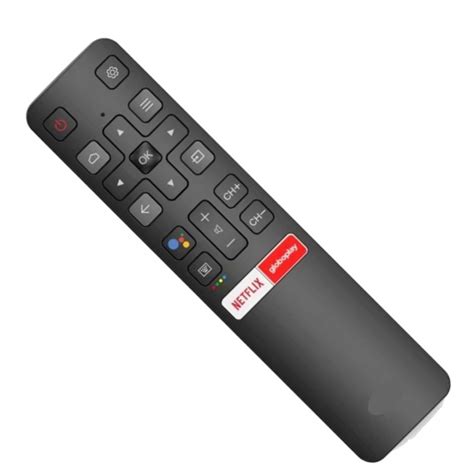 Controle TCL Smart 4k Android Netflix E Globoplay