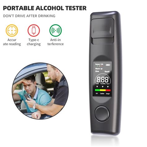 Japanese Handheld Alcohol Tester Digital Non-Contact Alcohol Test ...
