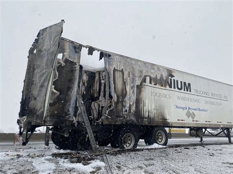 Transport Truck Fire Causes Delays On Hwy 401 Between The 6s Grand