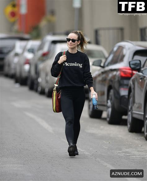 Olivia Wilde Sexy Seen Flaunting Her Hot Legs Outside The Gym In Los Angeles Aznude