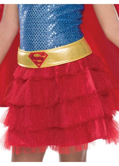 Supergirl Tutu Sequin Child Costume Costume City