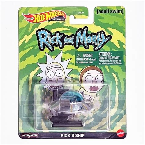 Hot Wheels Premium Rick And Morty Rick S Ship Aduit Swim Shopee Philippines