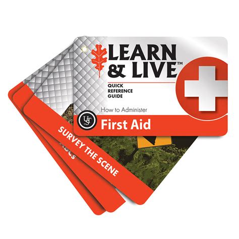 Ust Learn And Live™ Cards First Aid — Canadian Preparedness