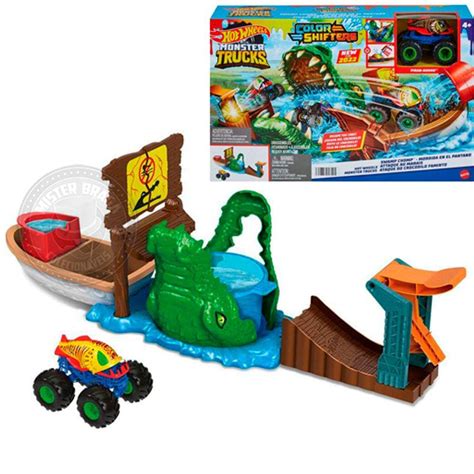 Pista Hot Wheels Crocodilo Pontofrio