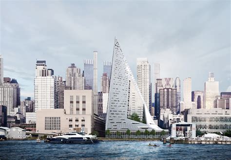 New Look 625 West 57th Street Bjarke Ingels West Side Tetrahedron