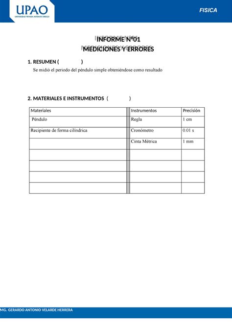 Informe Virtual N Mediciones Y Errores F Sica Upao Ing