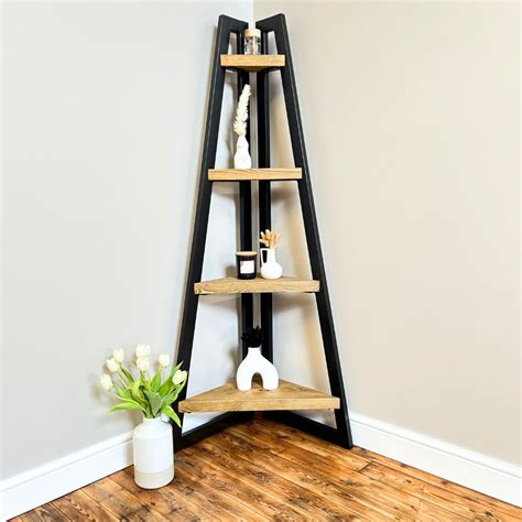 Buy Rustic Ladder Shelf & Enhance Your Home Decor – Masterplank UK